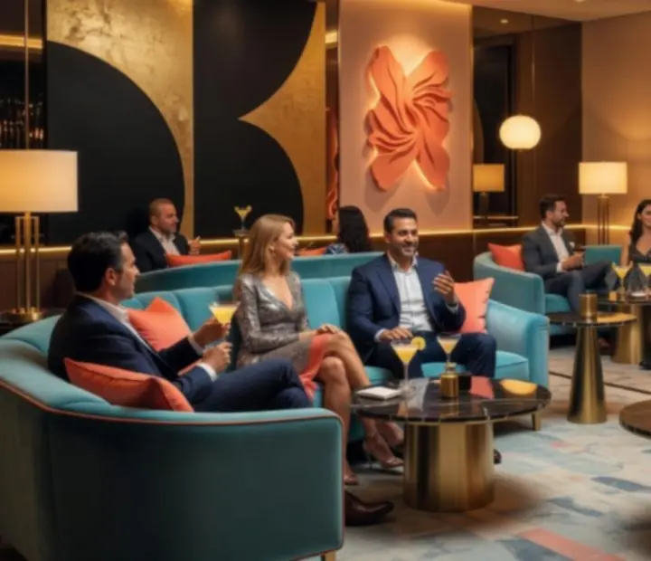 Stylová lounge a večerní atmosféra v Cezia Club