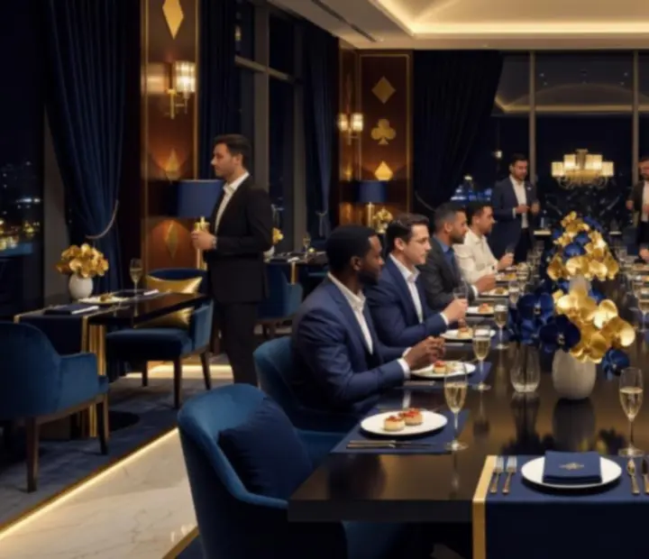 Firemní večírek v moderní restauraci Cezia Club