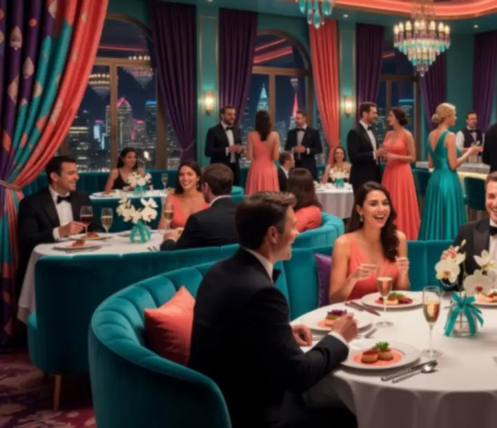 Stylový večer v Cezia Club casino restauraci